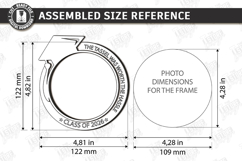 Graduation Mini Photo Frame Laser Cut Bundle | Class of 2026 Product Image 14