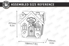 Halloween Treat Basket Laser Cut | Halloween Candy Box SVG Product Image 2