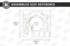 Kids Multilayer Photo Frame Laser Cut | 3D Kids Laser | CNC Product Image 2