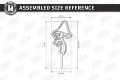 Decorative Plant Stakes Laser Cut | Garden Marker Laser |CNC Product Image 2