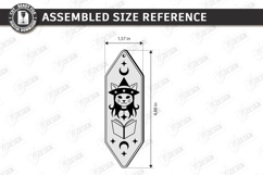 Mystic Wooden Bookmark Laser Cut Bundle | Witchy Designs SVG Product Image 18