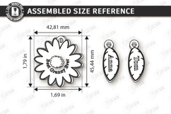 Mother's Day Personalized Keychains Laser Cut Bundle SVG Product Image 18