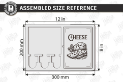 Cheese Board Laser Cut| Serving Tray | Serving Board Laser Product Image 2