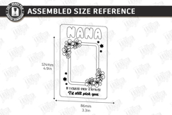 Mother's Day Personalized Photo Frames Laser Cut Bundle SVG Product Image 19