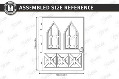 3D Miniature Door Notebook Cover Laser Cut Bundle | Vintage Product Image 15