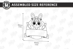 Kids Birthday Souvenir Laser Cut|Cute Animals|Kids Name Tags Product Image 2