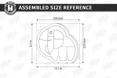 Kids Animal Puzzle Laser Cut | Montessori Educational Toys Product Image 2