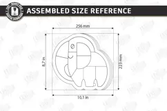 Kids Animal Puzzle Laser Cut | Montessori Educational Toys Product Image 2