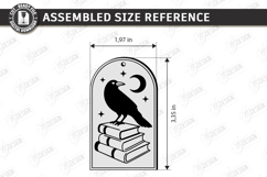 Mystic Wooden Bookmark Laser Cut Bundle | Witchy Designs SVG Product Image 19