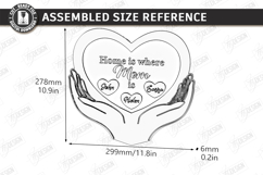 Family Name Signs Laser Cut Bundle | Mother's Day Gift Idea Product Image 14