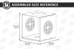 Essential Oil Burner Laser Cut | Aroma Lamp | Home Decor Product Image 2