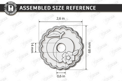 Drink Lid Toppers Laser Cut Bundle | Acrylic Tumbler Tag SVG Product Image 16