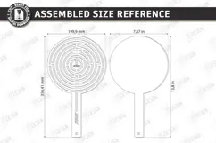 3D Wooden Handheld Maze Game Laser Cut | Kids Maze Toy laser Product Image 2