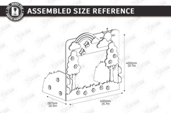 Mini Puppet Theater Laser Cut | Kids Laser | Nursery Decor Product Image 2