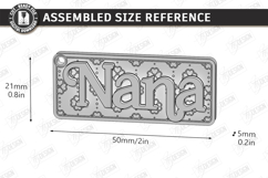 Mother's Day Keychain Laser Cut Bundle | Floral Mom Keyring Product Image 15