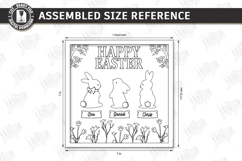 Family Easter Signs Laser Cut Bundle | Welcome Signs SVG Product Image 10