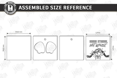 Guitar Pick Holder Laser Cut | Storage Box | Square Pick Box Product Image 2
