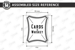 Playing Card Box Laser Cut | Card Case | Playing Card Holder Product Image 2