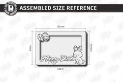 My First Easter Photo Frame Laser Cut | Easter Picture Frame Product Image 2