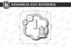 Baby Monthly Milestone Laser cut - Newborn Announcement Sign Product Image 9