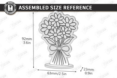 Mother's Day Wooden Card Laser Cut | Layered Card SVG | CNC Product Image 3