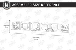 Baby Name Banner Laser Cut | Nursery Garland | Wall Decor Product Image 2