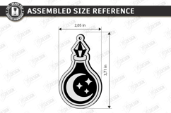 Mystic Wooden Bookmark Laser Cut Bundle | Witchy Designs SVG Product Image 20