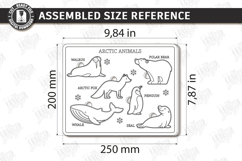 Wooden Kids Puzzles Laser Cut Bundle | Kids Laser | Animals Product Image 16