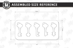 Wooden Key and Lock Puzzle Laser Cut Bundle| Montessori Toys Product Image 15