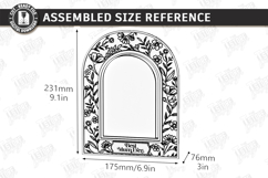 Mother's Day Photo Frames Laser Cut | Floral Picture Frames Product Image 22
