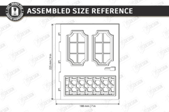 3D Miniature Door Notebook Cover Laser Cut Bundle | Vintage Product Image 16