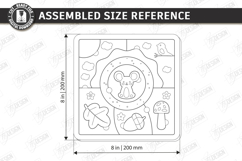 Kids Puzzle Game Laser Cut | Kids Laser | Montessori Toys Product Image 2