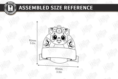 Kids Birthday Souvenir Laser Cut|Cute Animals|Kids Name Tags Product Image 2