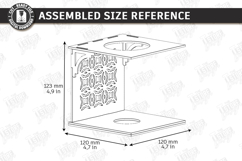 Essential Oil Burner Laser Cut Bundle | Aroma Lamp Stand SVG Product Image 5