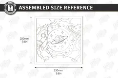 Kids Multilayer Photo Frame Laser Cut | 3D Kids Laser | CNC Product Image 2