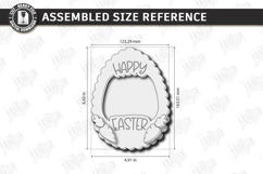 My First Easter Photo Frame Laser Cut | Easter Picture Frame Product Image 2