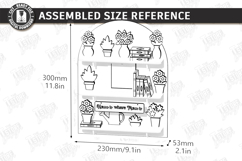 Mother's Day Miniature Roombox Laser Cut | 3D Layered Boxes Product Image 2