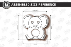 Wooden Animal Toy Laser Cut Bundle | Push Toy | Kids Laser Product Image 16