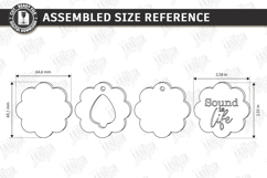 Guitar Pick Holder Laser Cut Bundle | Storage Box | Pick Box Product Image 25