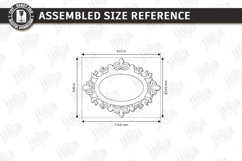 Fridge Magnet Frame Laser Cut Bundle | Magnetic Photo Frame Product Image 15