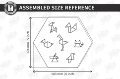 Geometric Tangram Puzzles Laser Cut Bundle | Montessori Toys Product Image 11