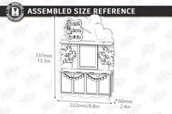 Mother's Day Miniature Roombox Laser Cut | 3D Layered Boxes Product Image 2