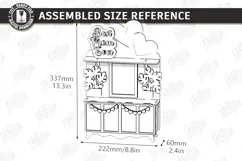 Mother's Day Miniature Roombox Laser Cut | 3D Layered Boxes Product Image 2