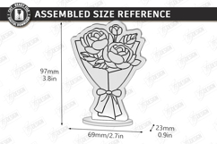 Mother's Day Wooden Card Laser Cut | Layered Card SVG | CNC Product Image 3