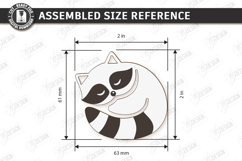 Cute Sleeping Animals Corner Bookmarks Laser Cut Bundle |CNC Product Image 21