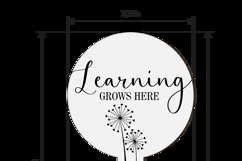 Teacher Appreciation Plant Stake SVG Thank You Garden Sign Product Image 29