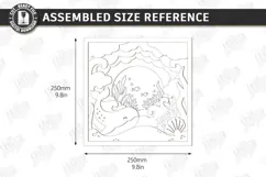 Kids Multilayer Photo Frame Laser Cut | 3D Kids Laser | CNC Product Image 2