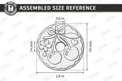 Drink Lid Topper Laser Cut | Acrylic Tumbler Tag | Summer Product Image 3