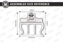 Music Page Clip Laser Cut | Music Note Page Holder SVG | CNC Product Image 2