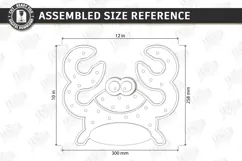 Kids Night Light Laser Cut | 3D Animal Lamp | Nursery Decor Product Image 2
